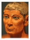 egyiptomi írnok szobra