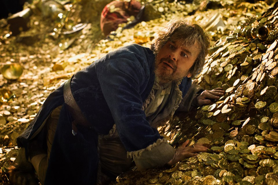 Mit tettünk? A hobbit c. film egyi jelenete a rendező arcával